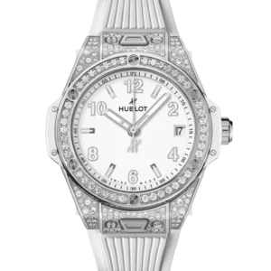 Hublot Big Bang One Click Acero Blanco Pavé