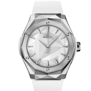 Hublot Klassische Fusion. Orlinski Titanweiß