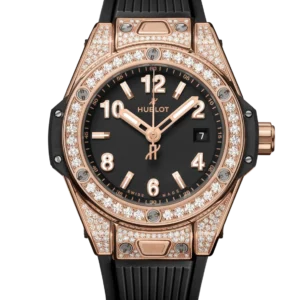 Hublot Big Bang Ein Klick König Gold Pavé