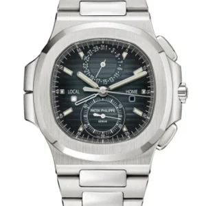 Patek Philippe Nautilus Reisezeit Blau